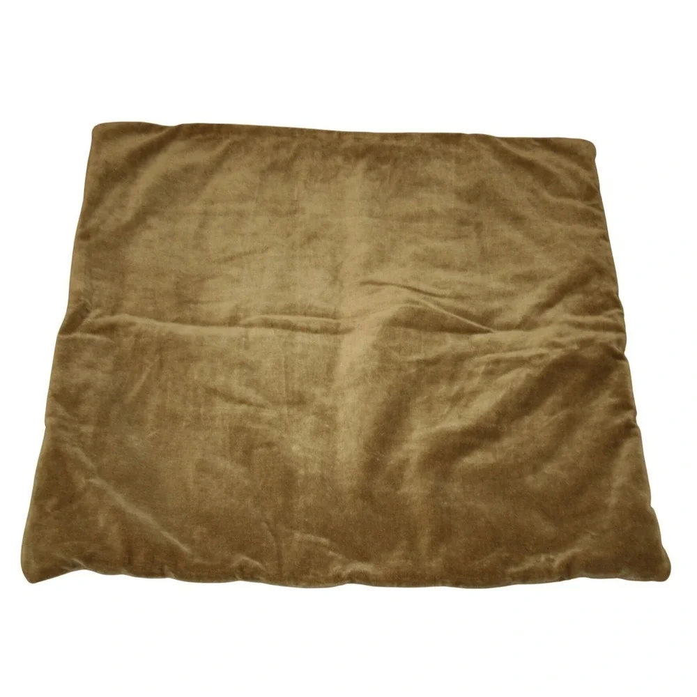 VTG Pottery Barn Paisley Wool Velvet Euro Pillow Cover 26×26‎ Autumn Boho Global